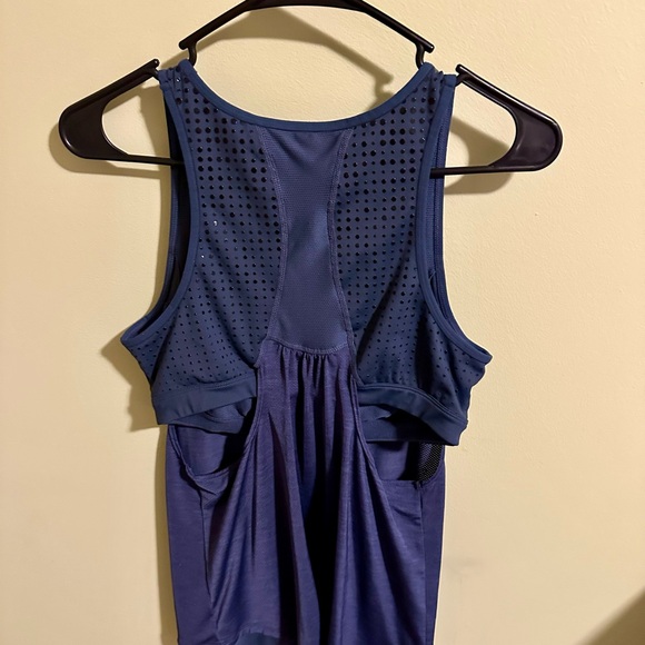 Athleta Women's Navy Tank Top - Picture 3 of 3